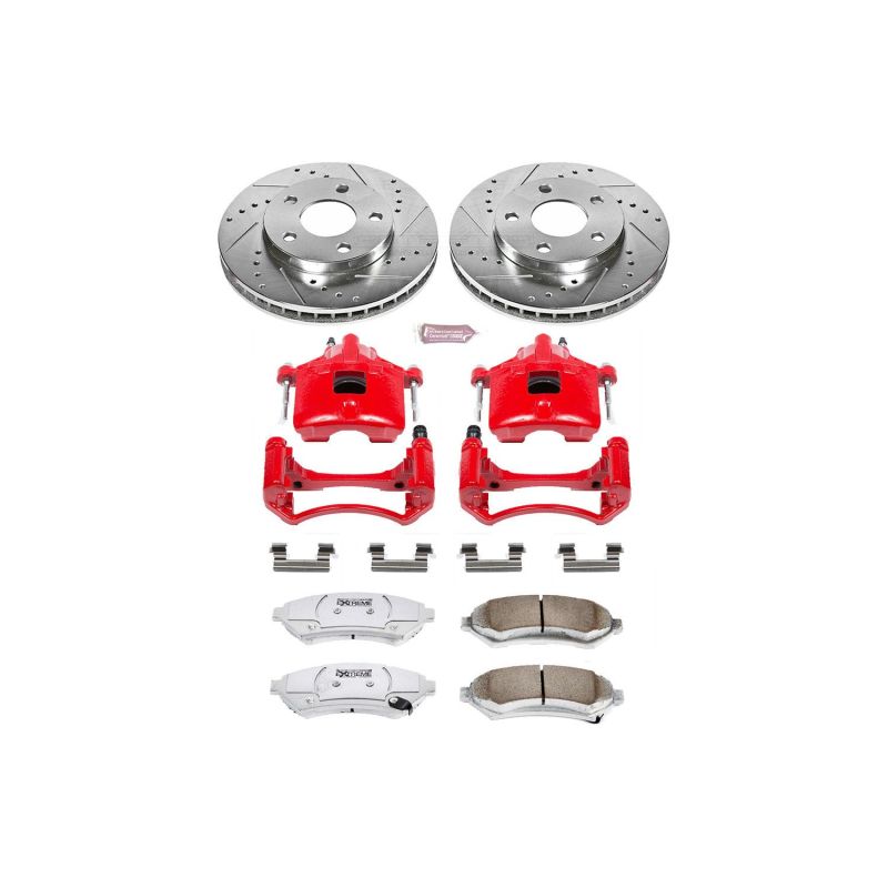PowerStop Power Stop 97-05 Buick Century Front Z26 Street Warrior Brake Kit w/Calipers