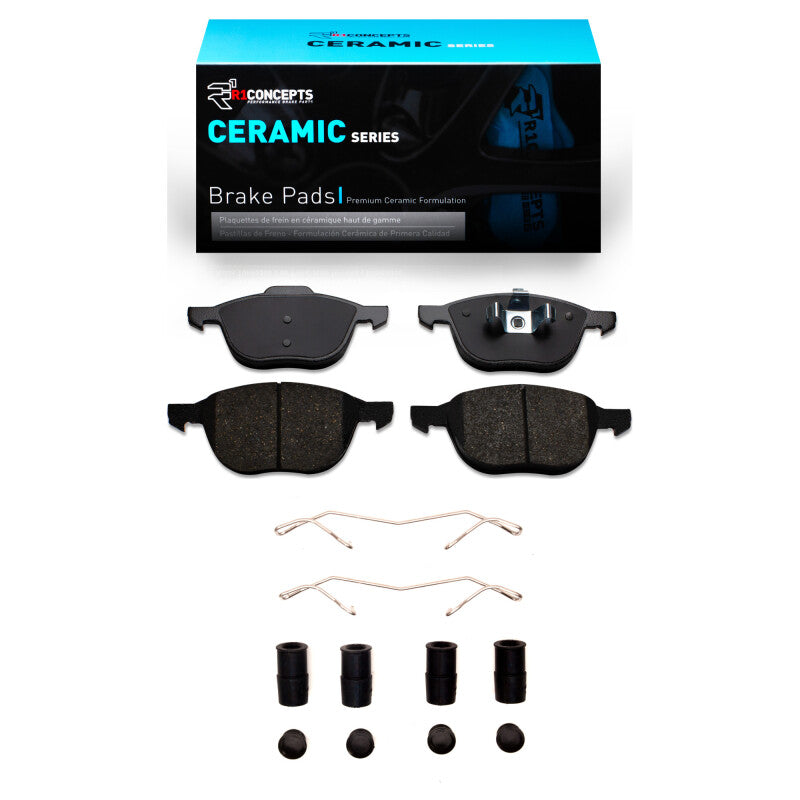 R1 Concepts R1 2004-2022 Ford C-MAX Front R1 Ceramic Pads & Hardware Kit
