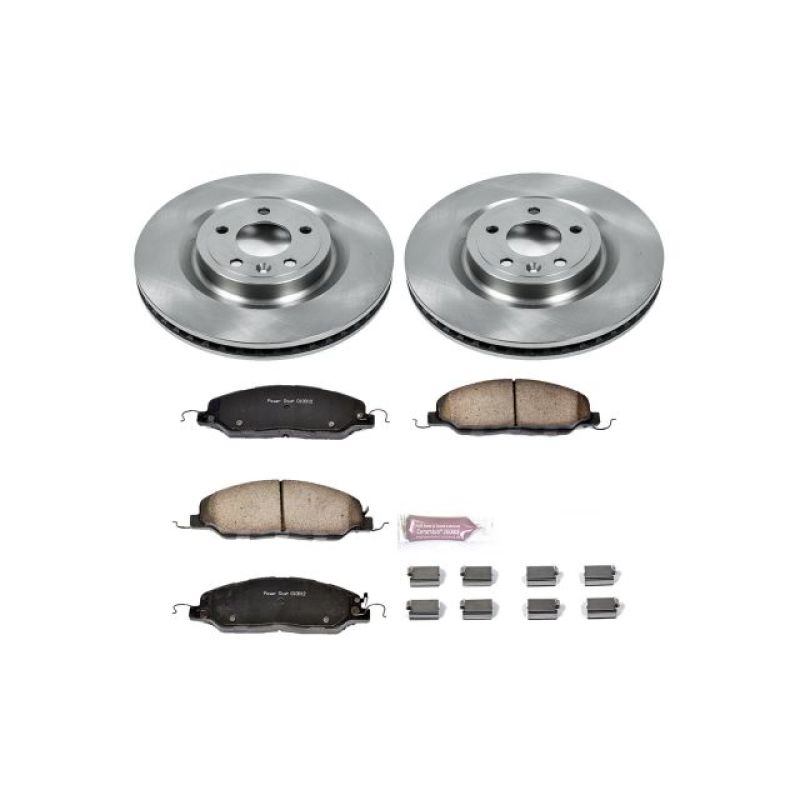PowerStop Power Stop 11-14 Ford Mustang Front Autospecialty Brake Kit