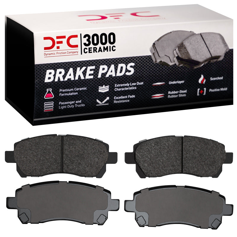 DFC 07-18 Toyota Avanza (Mexico) Front 3000 Ceramic Brake Pads