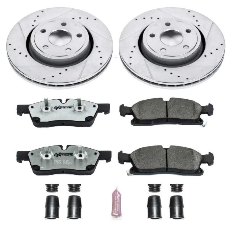 PowerStop Power Stop 11-19 Dodge Durango Front Z26 Street Warrior Brake Kit