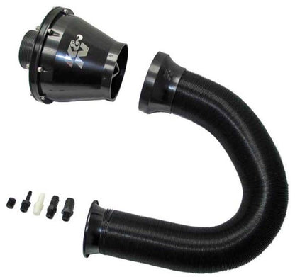 K&N Engineering K&N Universal Apollo Black Cold Air Intake - 70mm OD FLG PP