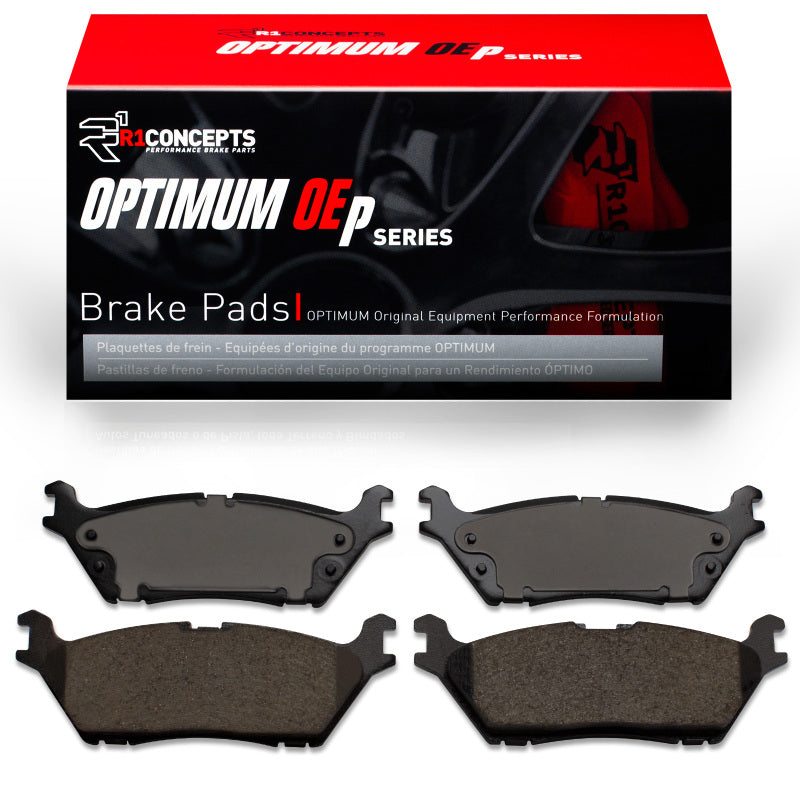 R1 Concepts R1 15-21 Ford F-150 RWD Rear R1 Optimum OE Brake Pads