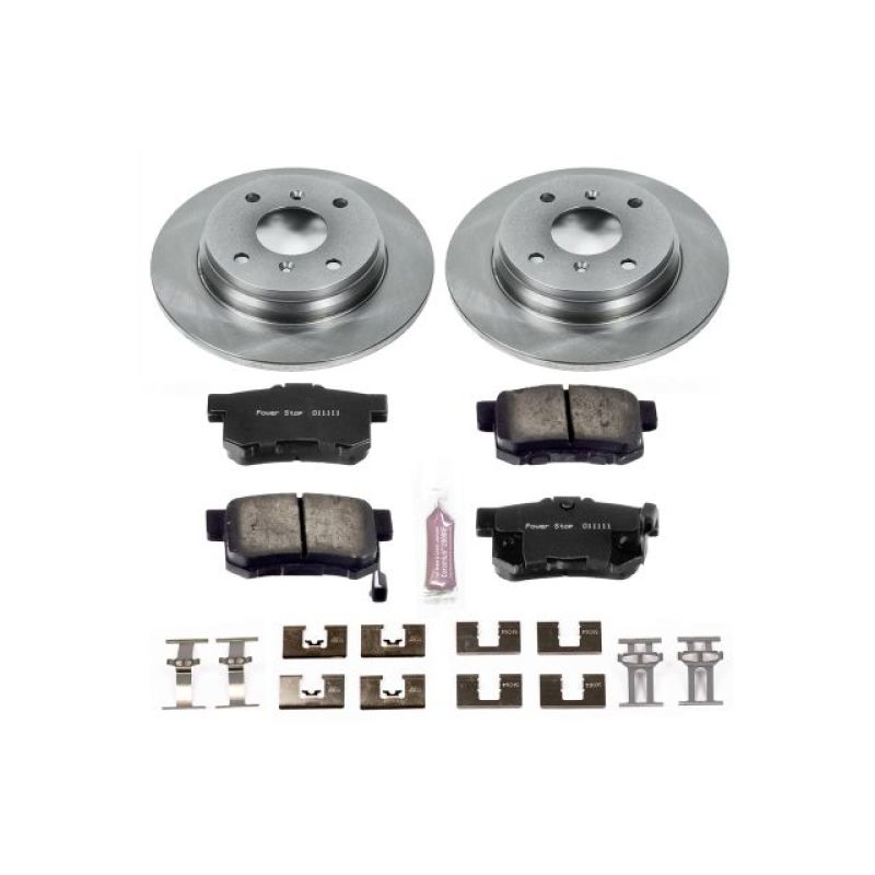 PowerStop Power Stop 92-96 Honda Prelude Rear Autospecialty Brake Kit