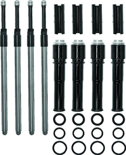 S&S Cycle 2017+ M8 Models Quickee Pushrods w/ Gloss Black Covers