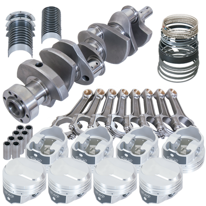 Eagle Chevy 454 1Pc 4.000in Crank 6.135in I-Beam Rods 38cc Dome 4.310in Pistons Rotating Assembly