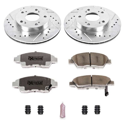 PowerStop Power Stop 06-11 Honda Civic Front Z26 Street Warrior Brake Kit