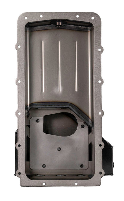 Moroso Ford 5.0 Coyote (w/Rear Sump) Road Race Baffled Wet Sump 9qt 6-5/8in Steel Oil Pan