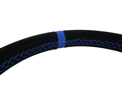 PRP Seats PRP Flat Suede Steering Wheel - Blue