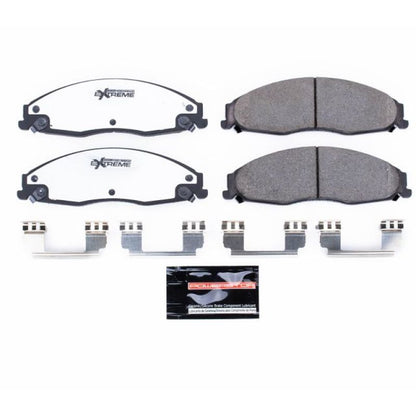 PowerStop Power Stop 03-07 Cadillac CTS Front Z26 Extreme Street Brake Pads w/Hardware