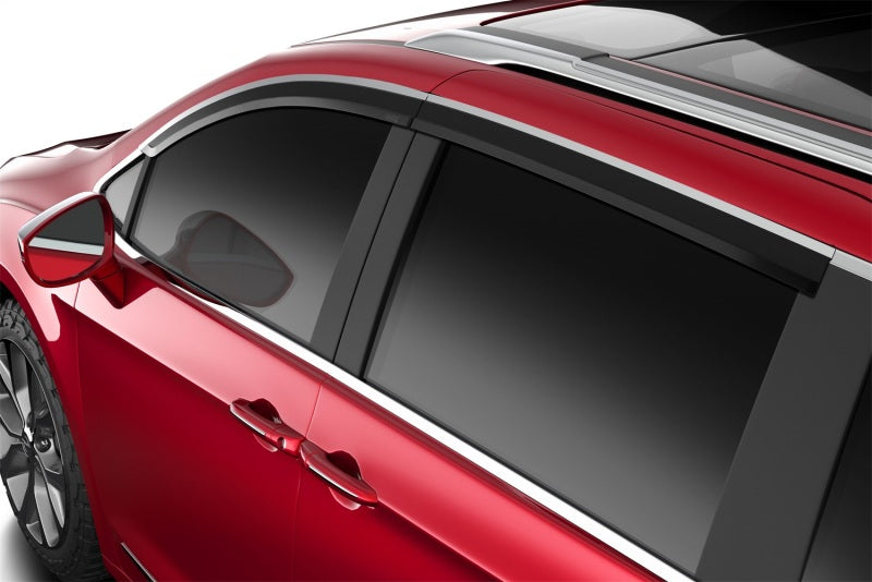 Husky Liners 17-23 Chrysler Pacifica Ventvisor Low Profile (4pc) - Chrome