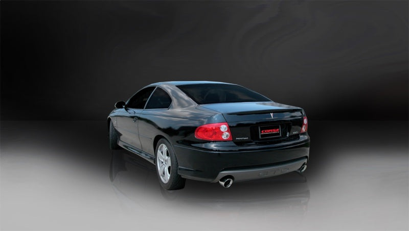 CORSA Performance Corsa 2005-2006 Pontiac GTO 6.0L V8 2.5in Sport Cat-Back + XPipe Exhaust Polished Tips