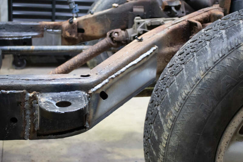 Rustbuster Front Frame Section Left Side