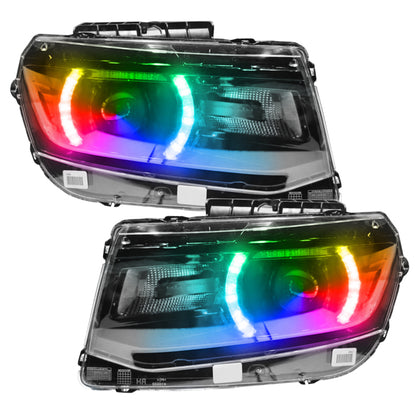 ORACLE Lighting Oracle 14-15 Chevy Camaro RS Headlight DRL Upgrade Kit - ColorSHIFT w/ 2.0 Controller