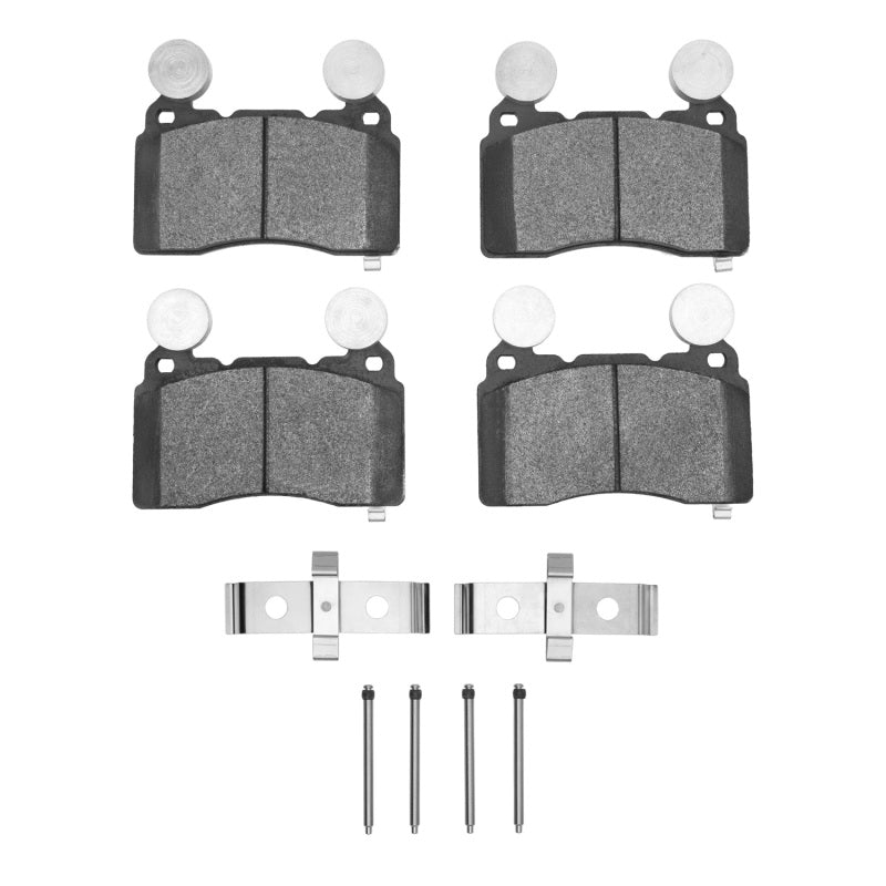 R1 Concepts R1 10-15 Chevrolet Camaro Front Semi Met Pads & Hardware Kit