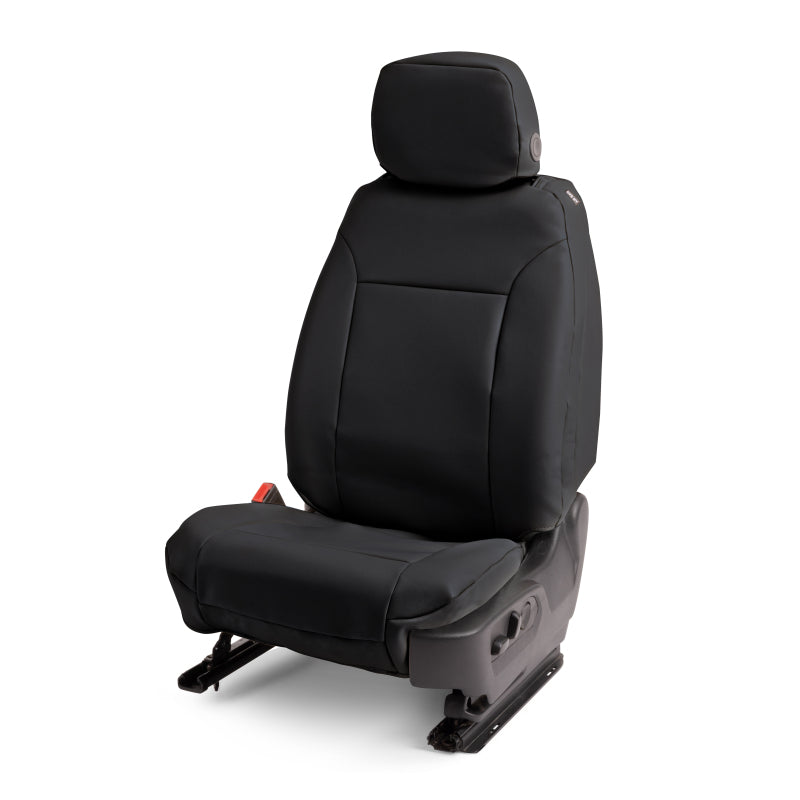 Covercraft 07-14 Chevrolet Suburban/Tahoe/GMC Leatherette PrecisionFit Front Row Seat Covers - Blk