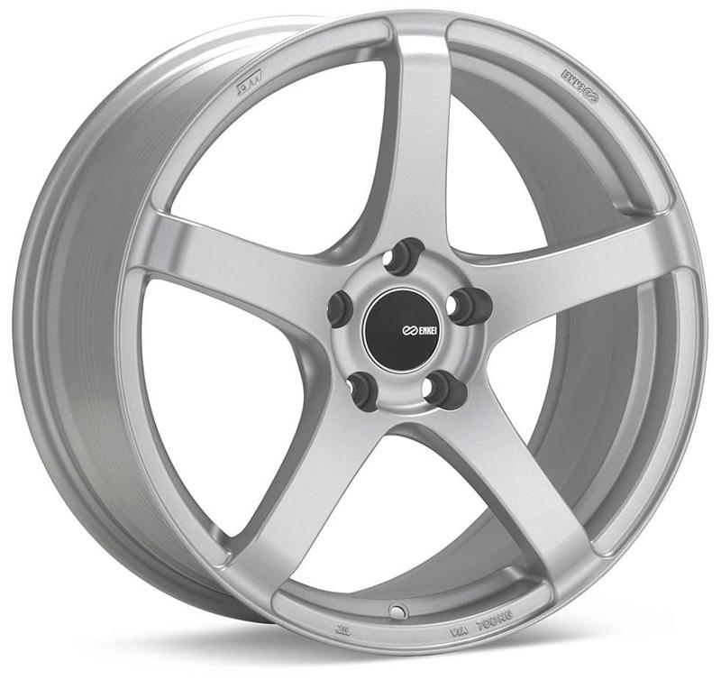 Enkei Kojin 18x8.5 35mm Offset 5x114.3 Bolt Pattern 72.6mm Bore Dia Matte Silver Wheel-MOQ 40