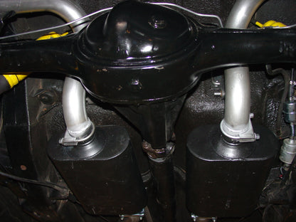 Flowmaster 55-57 Chevrolet 2.5in. American Thunder SS Crossmember-Back Exhaust System