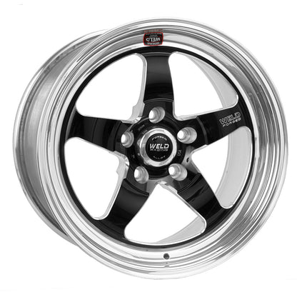 Weld S71 17x11 / 5x4.5 BP / 8.4in. BS Black Wheel (Low Pad) - Non-Beadlock