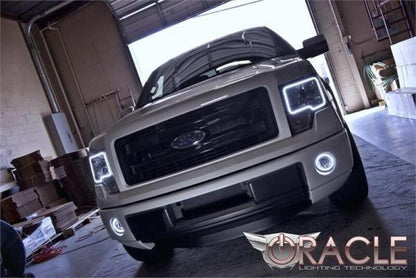 ORACLE Lighting Oracle Ford F-150 06-14 LED Fog Halo Kit - ColorSHIFT