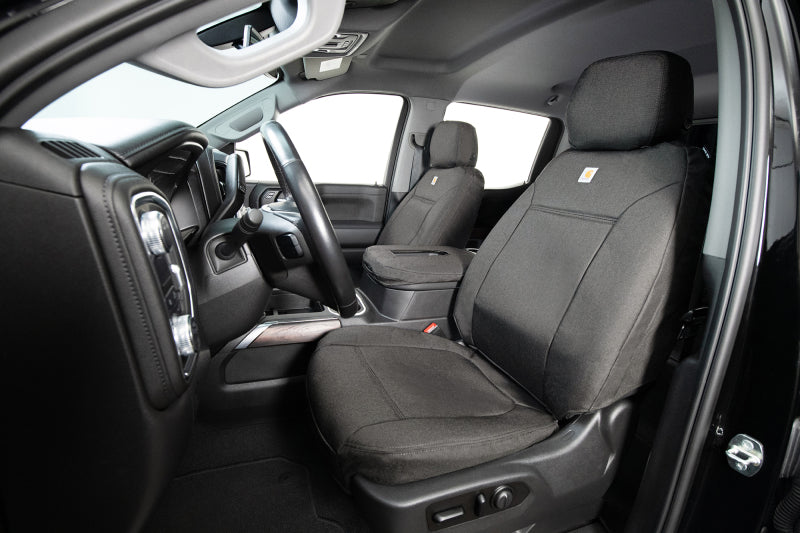 Covercraft 24-26 Toyota Tacoma Carhartt Super Dux PrecisionFit Custom 1st Row Seat Covers - Gravel