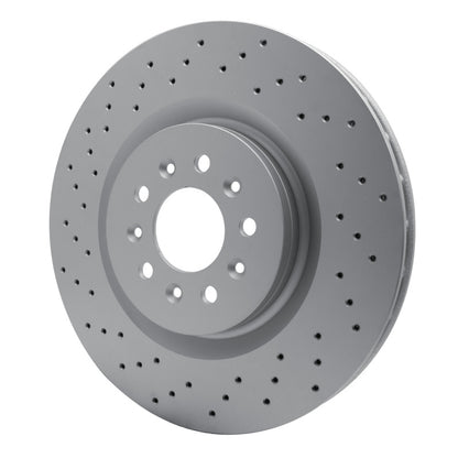 DFC 05-06 Ford GT Front Drilled GeoSPEC Coated Rotor
