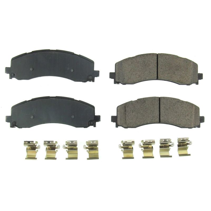 PowerStop Power Stop 2019 Ram 2500 Rear Z17 Evolution Ceramic Brake Pads w/Hardware