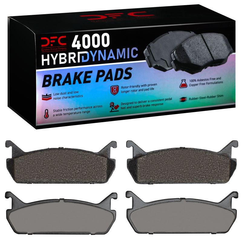 DFC 90-96 Mercury Tracer Rear 4000 Hybridynamic Brake Pads