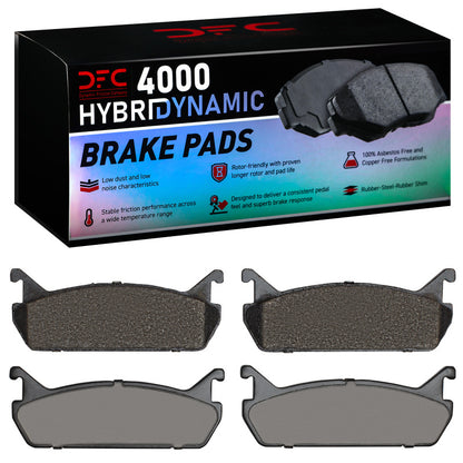 DFC 90-96 Mercury Tracer Rear 4000 Hybridynamic Brake Pads