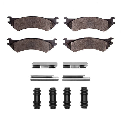R1 Concepts R1 99-07 Ford E-250 Econoline Rear Performance Off-Road/Tow Brake Pads & Hardware Kit