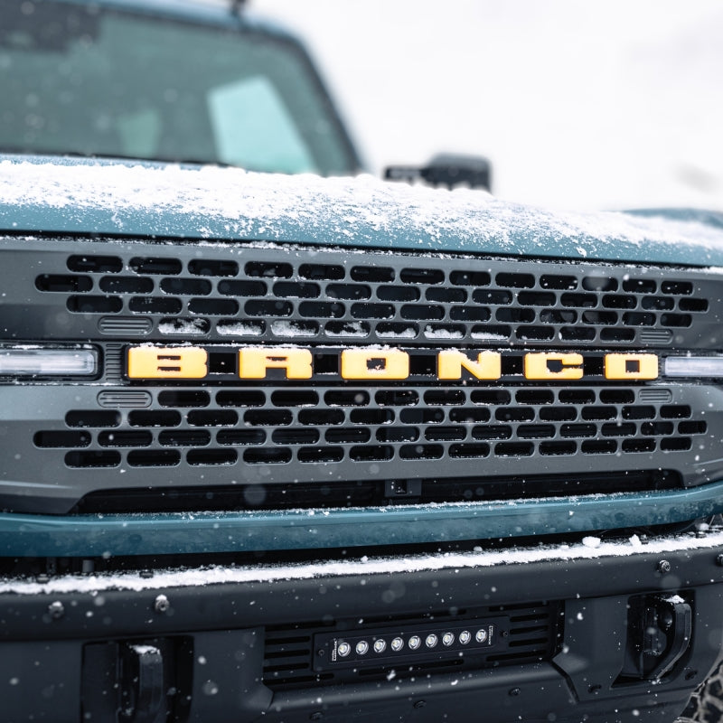 Putco Ford Bronco 21-23 Ford Bronco Emblem (Fits Models w/ Front Camera)