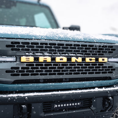 Putco Ford Bronco 21-23 Ford Bronco Emblem (Fits Models w/ Front Camera)