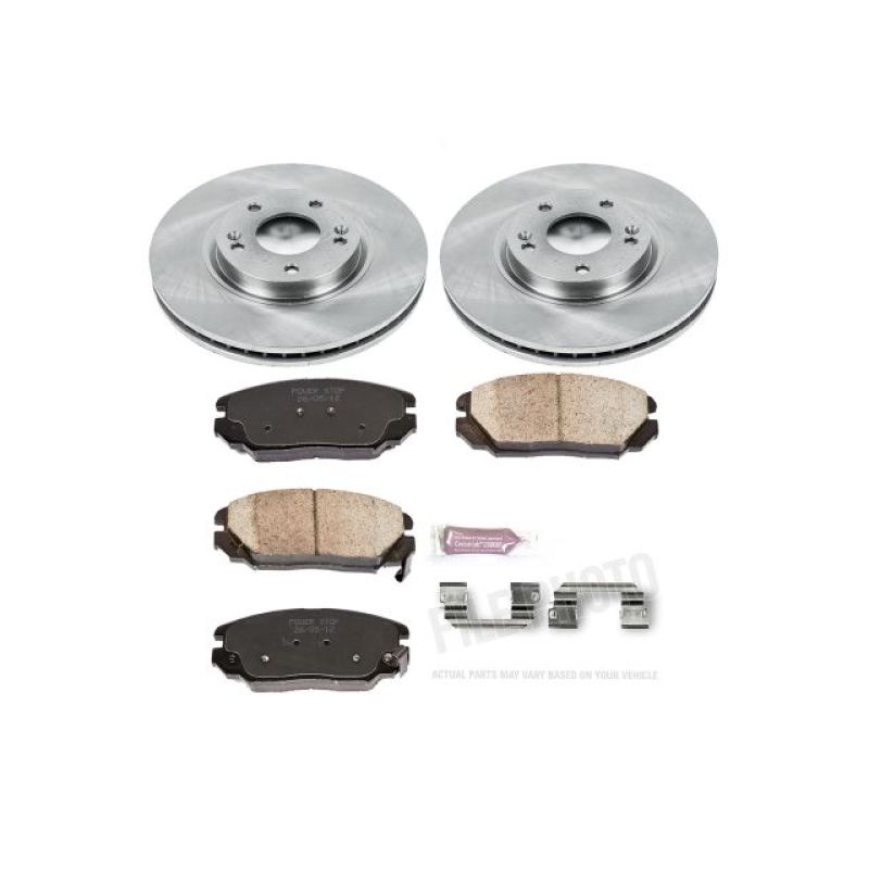 PowerStop Power Stop 06-10 Hyundai Sonata Front Autospecialty Brake Kit