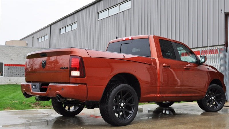 CORSA Performance Corsa 09-18 Dodge Ram 1500 4.7L/5.7L V8 Quad/Crew Cab/Short Bed Black Dual Rear Exit Cat-Back Exhaus