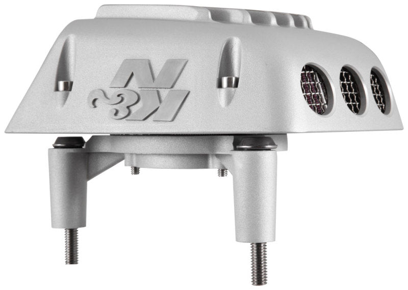 K&N Engineering K&N Street Metal Intake System 08-16 Harley-Davidson Shaker Silver H/D Touring Models