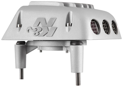K&N Engineering K&N Street Metal Intake System 08-16 Harley-Davidson Shaker Silver H/D Touring Models