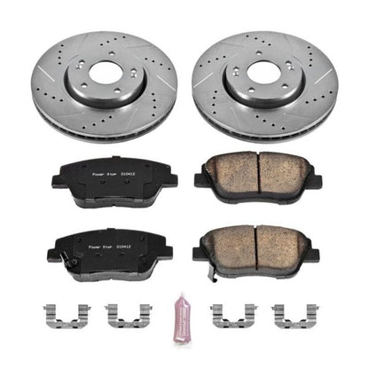 PowerStop Power Stop 10-15 Hyundai Sonata Front Z23 Evolution Sport Brake Kit