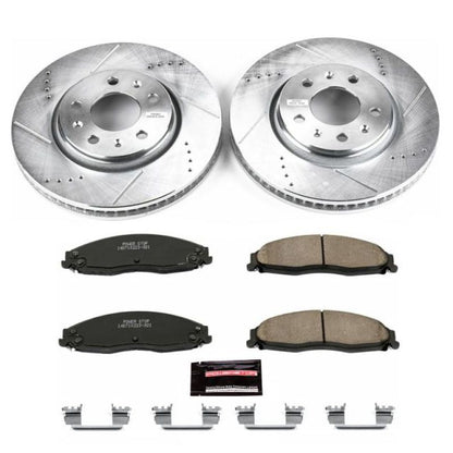 PowerStop Power Stop 03-05 Cadillac CTS Front Z23 Evolution Sport Brake Kit