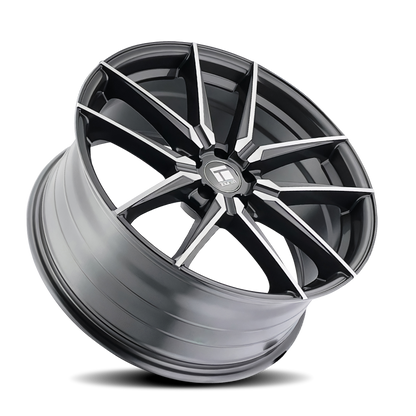 Touren 3294 TR94 18x8 / 5x120 BP / 35mm Offset / 72.56mm Hub Gloss Graphite Brushed w/ Dark Wheel