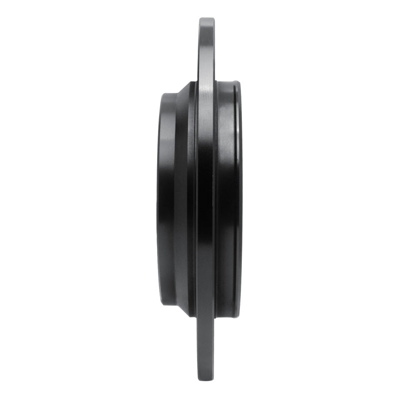 R1 Concepts R1 99-00 Volvo V70 Rear Left Drilled & Slotted Black Brake Rotor