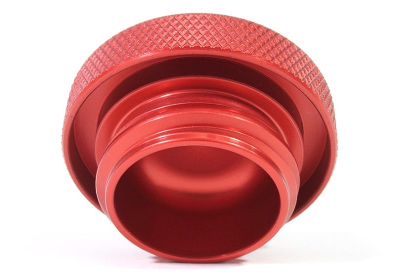 PERRIN PSP-ENG-711RD OIL FILL CAP BRZ/FR-S ROUND STYLE RED ANODIZED
