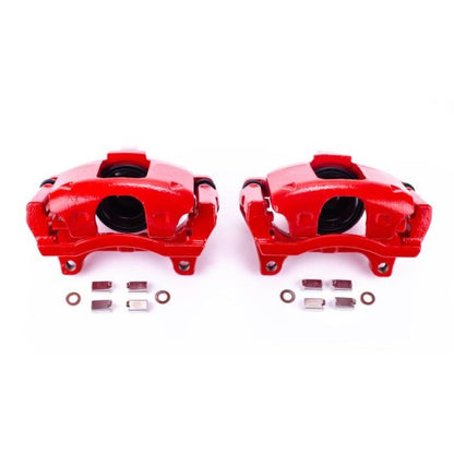 PowerStop Power Stop 09-12 Dodge Journey Front Red Calipers w/Brackets - Pair
