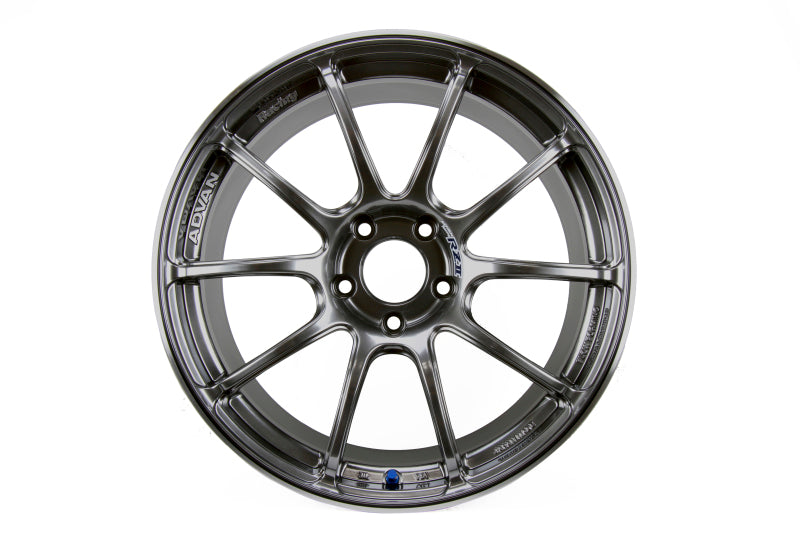 Advan RZII 18x9.0 +25 5x114.3 Racing Hyper Black Wheel