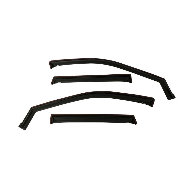 Westin 2011-2018 Jeep Grand Cherokee In-Channel Wind Deflector 4pc - Smoke