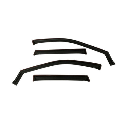 Westin 2011-2018 Jeep Grand Cherokee In-Channel Wind Deflector 4pc - Smoke