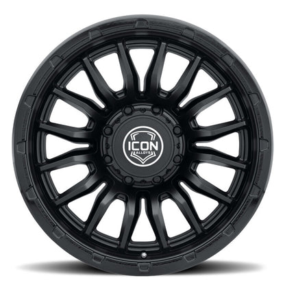 ICON Alloys Cajon 20x9 / 8x6.5 / 12mm / 5.5in BS Double Black Wheel
