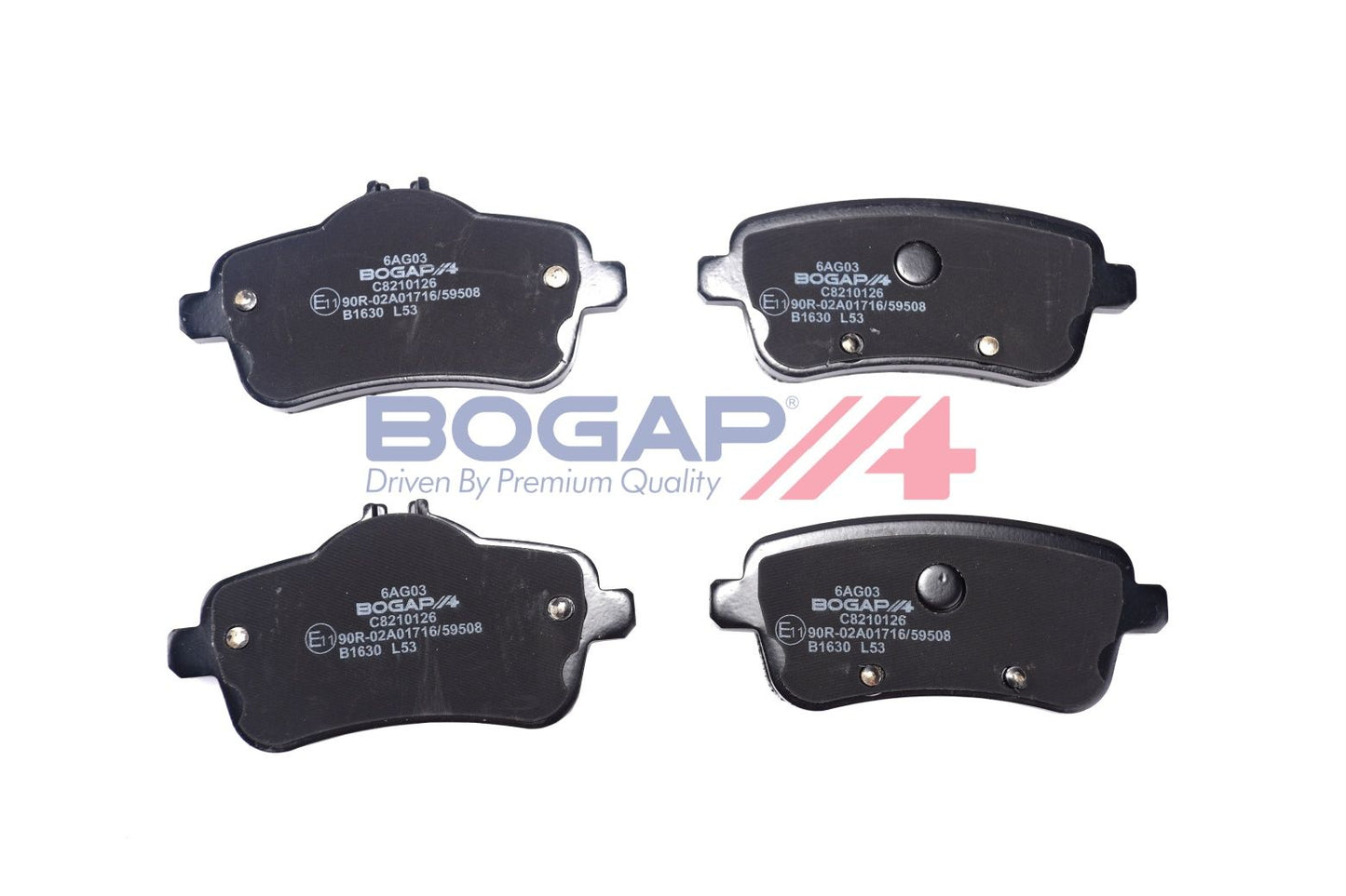 BOGAP C8210126 Brake Pad Set, Disc Brake | ML Performance Car Parts