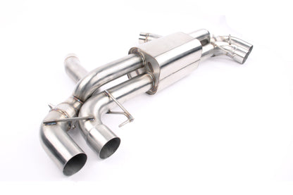 Dinan 18-23 BMW M5 (F90) Free Flow Axleback Exhaust System - Polished Tips