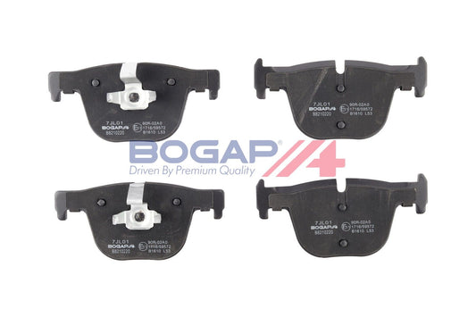 BOGAP B8210220 Brake Pad Set, Disc Brake | ML Performance Car Parts
