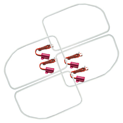 ORACLE Lighting Oracle Ford F250/350 11-16 LED Halo Kit (Square Ring Design) - White